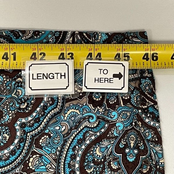 LASCANA Long Beach BOHO Dress Turquoise Size 8 Maxi Tall - Picture 14 of 15